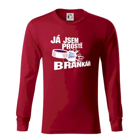Ja jsem prostě brankář hokej
