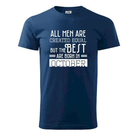 All men are created equal october