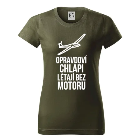 Opravdovi chlapi létají bez motoru