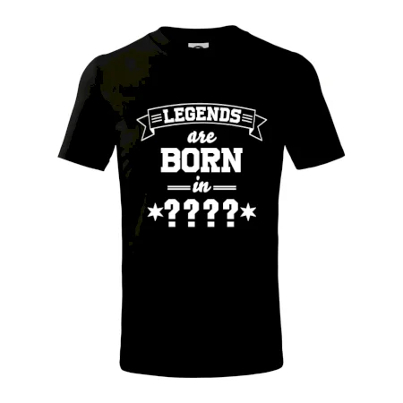 Legends are born in vlastní ročník