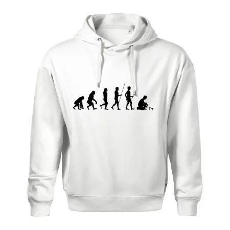 Evoluce houbař muž