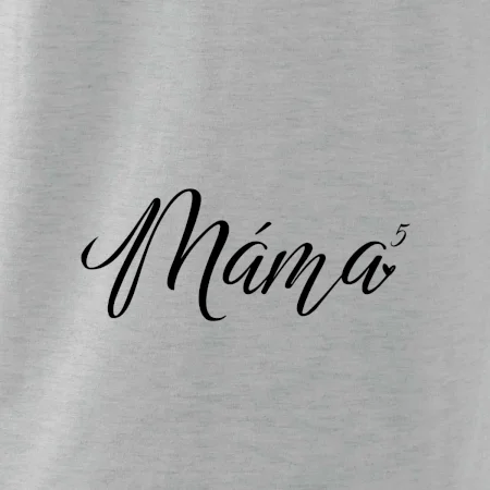 Psací maminka pátá mocnina - pět dětí
