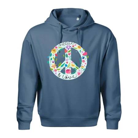 Peace and love symbol
