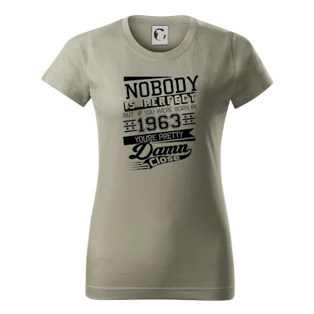 Nobody is perfect - 1963