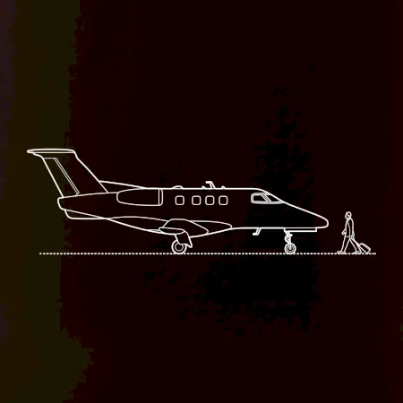 Obrys Embraer Phenom 100