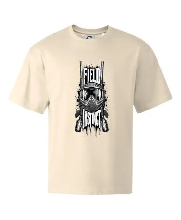 Černobílá maska field instinct paintball