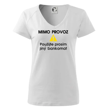 Mimo provoz - použijte jiný bankomat