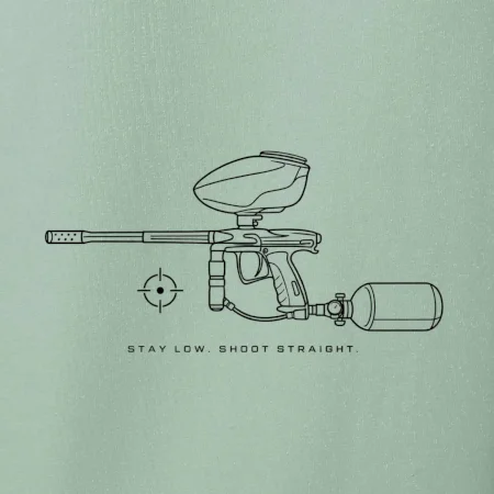 Minimalistický marker stay low shoot straight