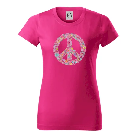 Peace symbol lístečky