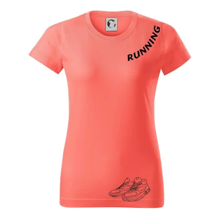 Running nápis šikmo