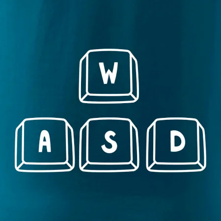 WASD klávesy - prso