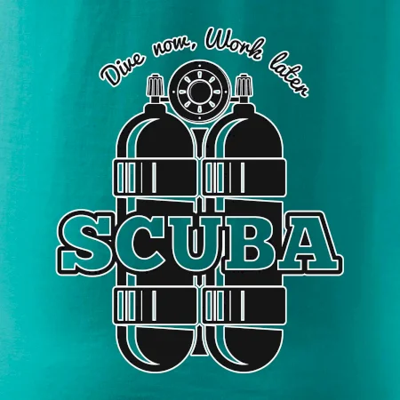 Dive now work later - Scuba