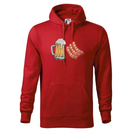 Pivo a klobása