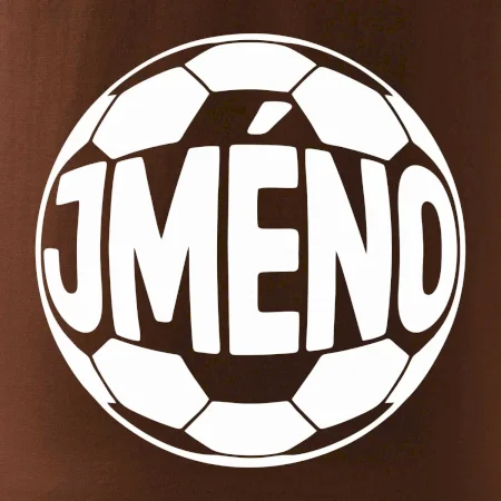 Jméno ve stylu fotbalového míče - Vaše jméno