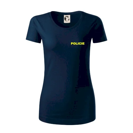 Policie Nápis žlutý