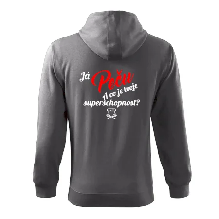 Já peču - tvoje superschopnost? šikmý nápis