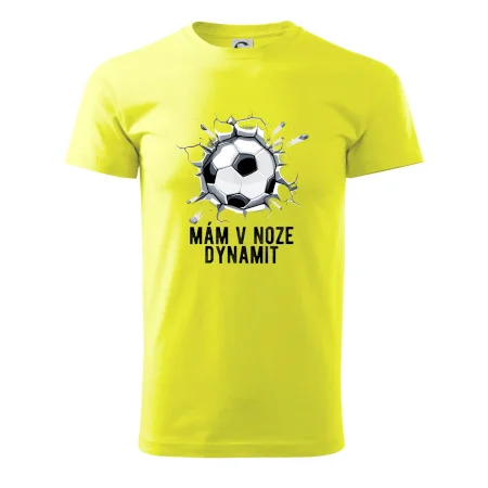 Mám v noze dynamit