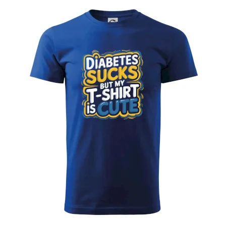 Diabetes sucks but my t-shirt is cute