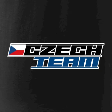 Czech team s vlajkou - Mistrovství světa v ledním hokeji 2026