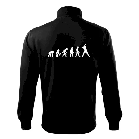 Evoluce baseball pálkař nápřah