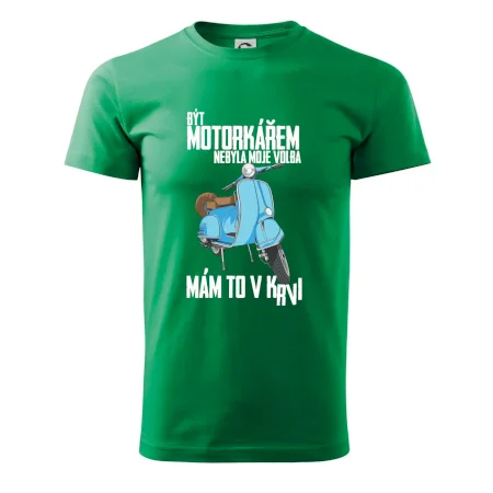 Být motorkářem nebyla moje volba skútr