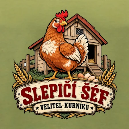 Slepičí šéf velitel kurníku