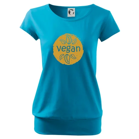 Vegan hnědá kruh