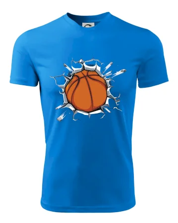 Basketbal míč v triku