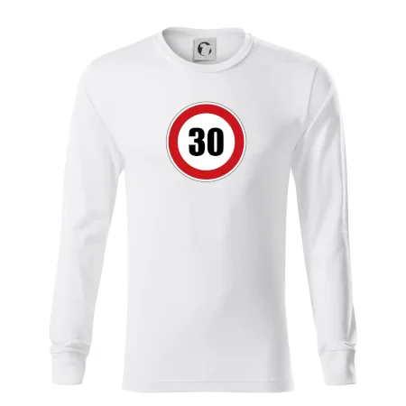 Dopravní značka - omezení rychlosti 30