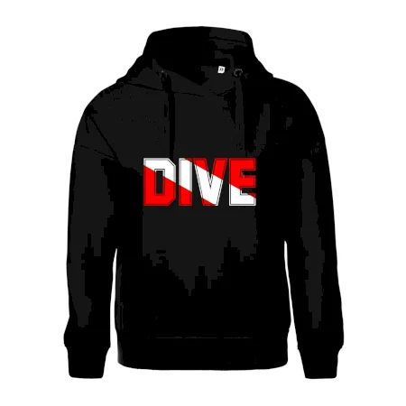 Dive nápis vlajka