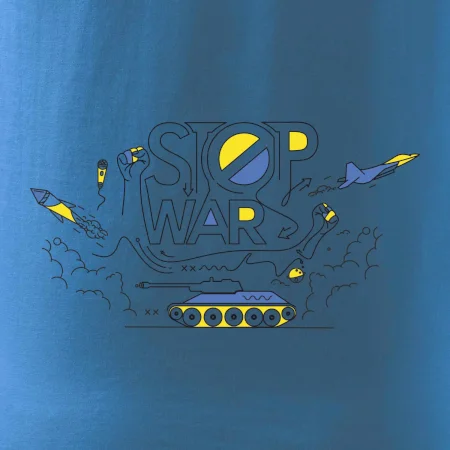 Stop war - Ukrajinské barvy