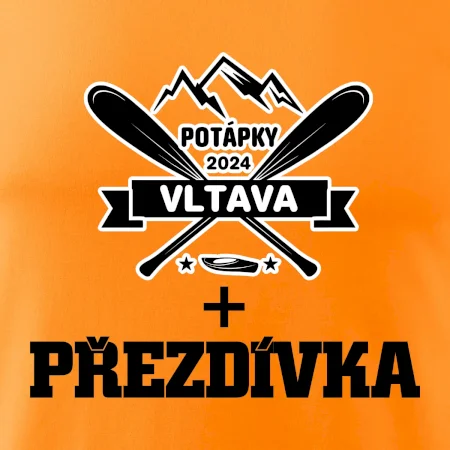 Na vodu - pádla hory (vlastní nápis)