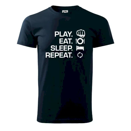 MMA eat sleep repeat