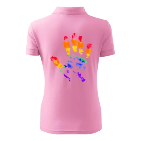 LGBT hand print