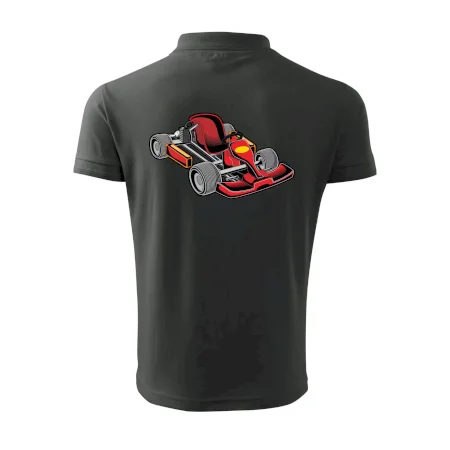 Motokára červená