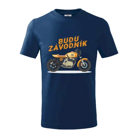 Budu závodník  žlutý cafe racer