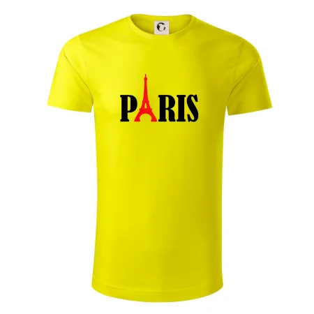 Paris nápis Eiffelova věž