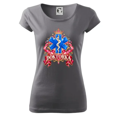 Doktorka - stuhy a kříž