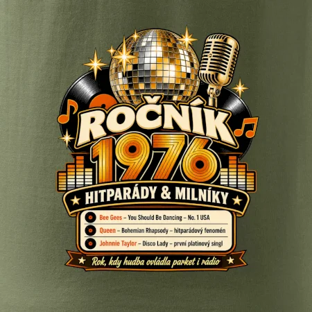 Ročník 1976 hitparády a milníky