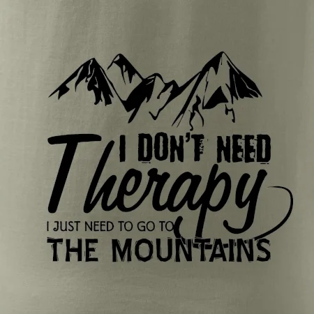 I dont need therapy - Mountains - Nepotřebuji terapii - Hory