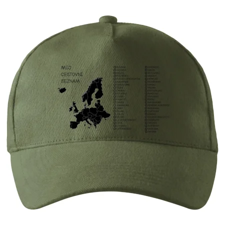 Můj cestovní seznam Evropa