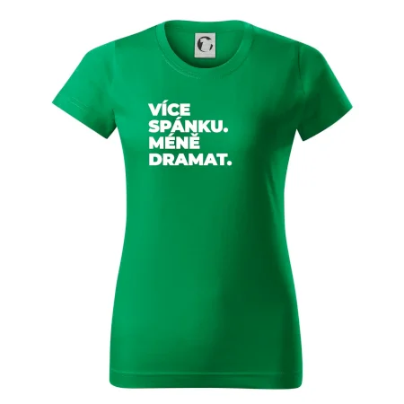 VÍCES PÁNKU. MÉNĚ DRAMAT.