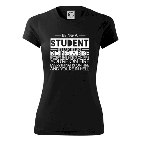 Being a student - bike