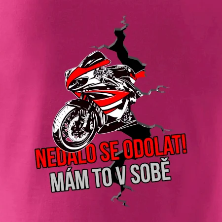 Nedalo se odolat, mám to v sobě silniční motorka