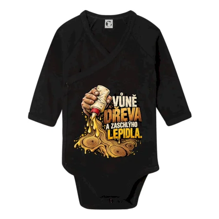 Vůně dřeva a zaschlýho lepidla - kapající lepidlo a letokruhy