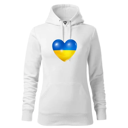 Ukrajina srdce vlajka
