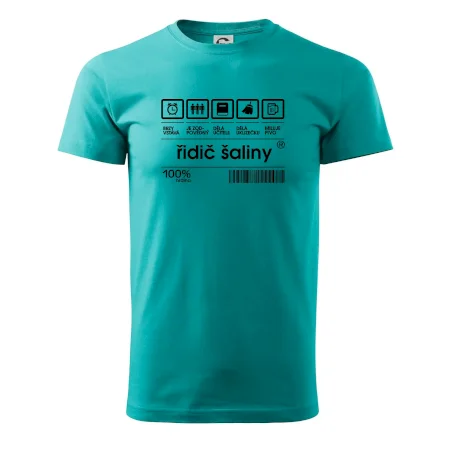 Čárový kód - řidič šaliny