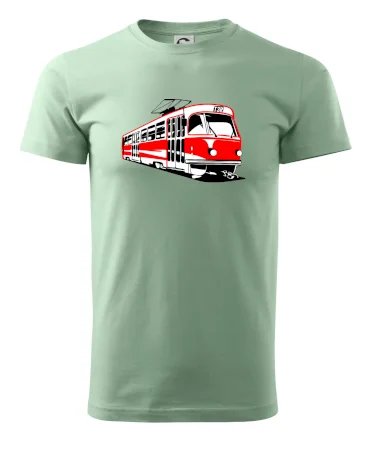 Tramvaj T3R barevná