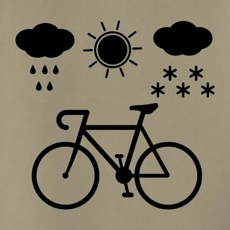 Cyklista za každého počasí