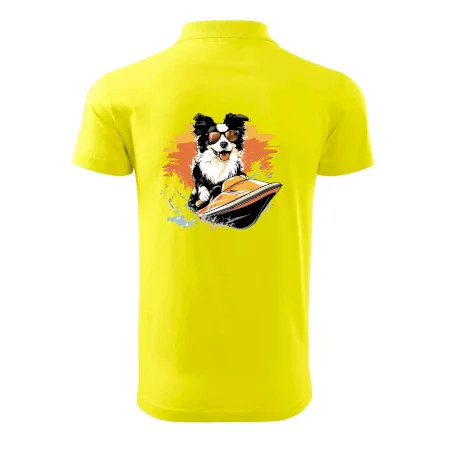 Border Kolie na vodním skútru